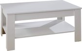 Belfurn - Table basse Mondial CT-147 mélaminé blanc