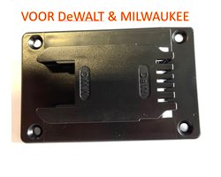 Gereedschap houder - Geschikt voor DeWalt boormachine en Milwaukee - 2 in 1 - 18v