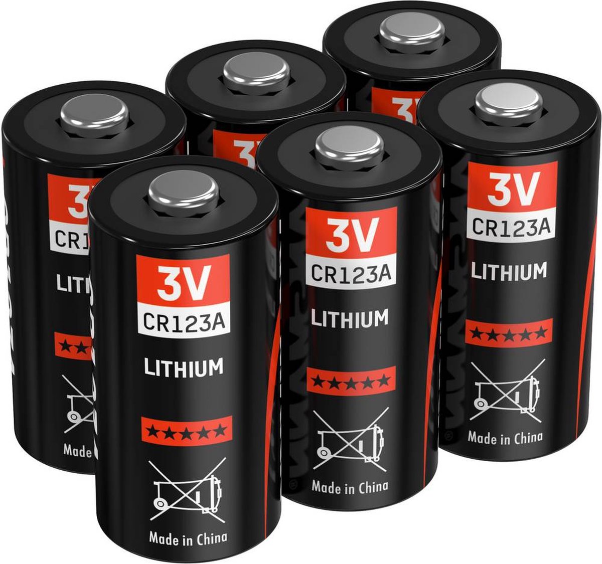 Batterie CR123A 2300mAh Pour Appareil Photo Olympus µ 70 Et Autres Modèles (CR16340, CR17335) - Neuf