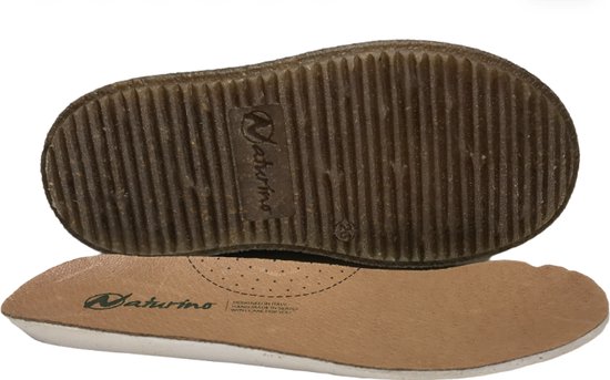 naturino baskets montantes en cuir à lacets et fermeture éclair taille 33 Albus marine