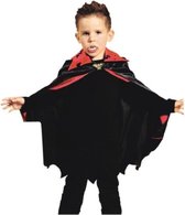 Vampieren Mantel - Kostuums voor kinderen - Verkleedkostuum - Zwart met rood