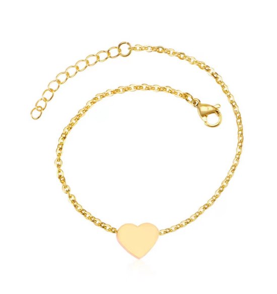 kaya-sieraden-armbandje-met-hartje-lovely-stainless-steel-goud