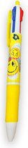 Smiley 4-kleuren Pen | Lightfight Balpen Smile Geel