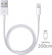 USB Lightning oplader kabel 2 meter geschikt voor iPhone 7 - Oplaadkabel