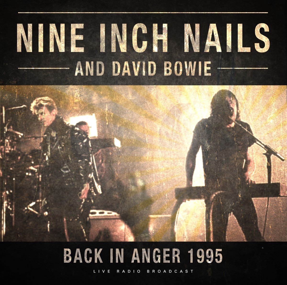 Nine Inch Nails & David Bowie Best Of Back Of In Anger 1995 (LP
