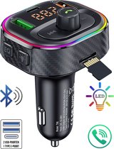 Smart Bluetooth FM Transmitter – BT 5.1 Carkit – Autolader – Handsfree Bellen – Auto Accessories
