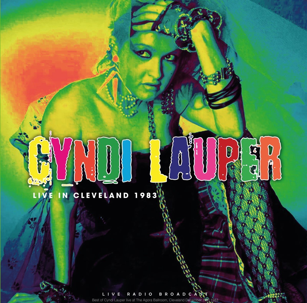Cindy Lauper Live In Cleveland 1983 (LP), Cindy Lauper LP (album