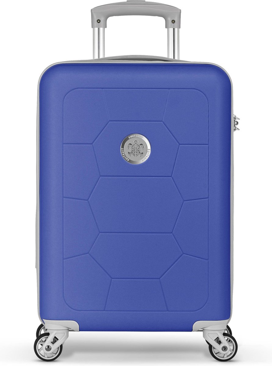 SUITSUIT Caretta Handbagage koffer met 4 wielen - 53 cm - 31L - Blauw | bol