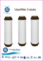 Aquafilter ijzerfilter 3 stuks !! Voor 10" filterhuizen .