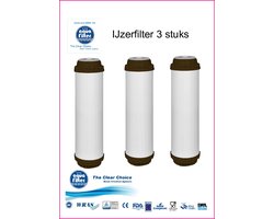Aquafilter ijzerfilter 3 stuks !! Voor 10" filterhuizen .