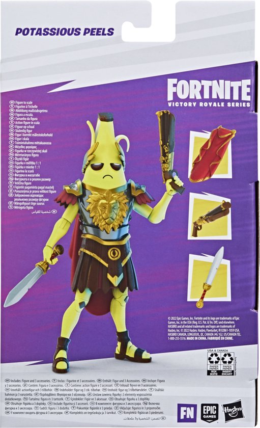Fortnite Gladiator Peely Speelfiguur bol