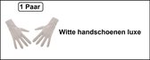 Witte handschoenen luxe katoen de luxe mt.XL- Prinsen handschoenen raad van elf sinterklaas kerstman