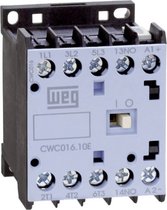 WEG CWC07-01-30D24 Contactor 3x NO 3 kW 230 V/AC 7 A Met hulpcontact 1 stuk(s)