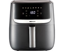 MEDION Airfryer MD10532 - 5,7 L - ca. 1700 W - 9 programma’s - Zwart