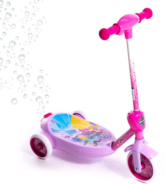 Huffy Princesse Disney Scooter électrique pour enfants avec de vraies  bulles - 3 à 5... | bol