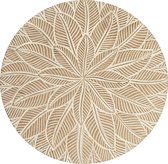 Liviza Muurdecoratie hout Flore - 75 cm - Woonkamer wanddecoratie - Decoratieve accessoire
