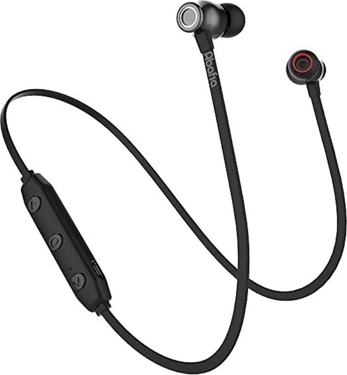 Bluetooth-koptelefoon, draadloze sportkoptelefoon, in-ear headset V5.0 met ingebouwde microfoon en magnetisch ontwerp voor iPhone XR/XS/Honor P30 / P30 Pro/Galaxy S9 / S8 / Redmi (zwart)
