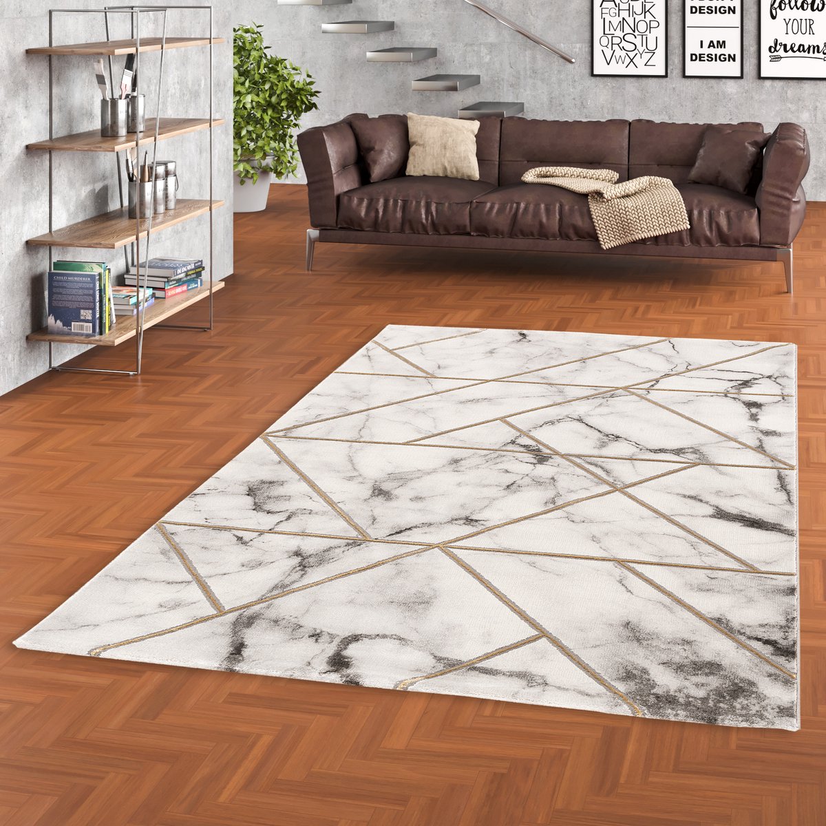 Pergamon Carrara - Tapis Design de Luxe - Mix Gradient