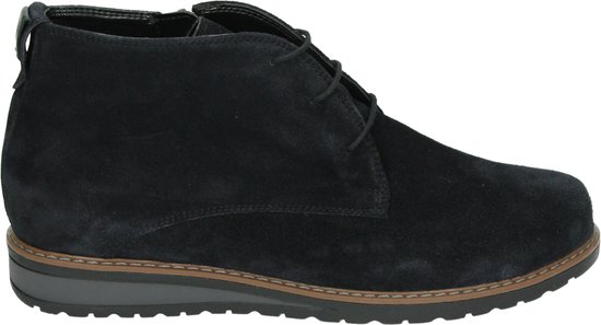 Waldlaufer 379808 H-Havida - VeterlaarzenHoge sneakersDames sneakersDames veterschoenenHalf-hoge schoenen - Kleur: Blauw - Maat: 42.5