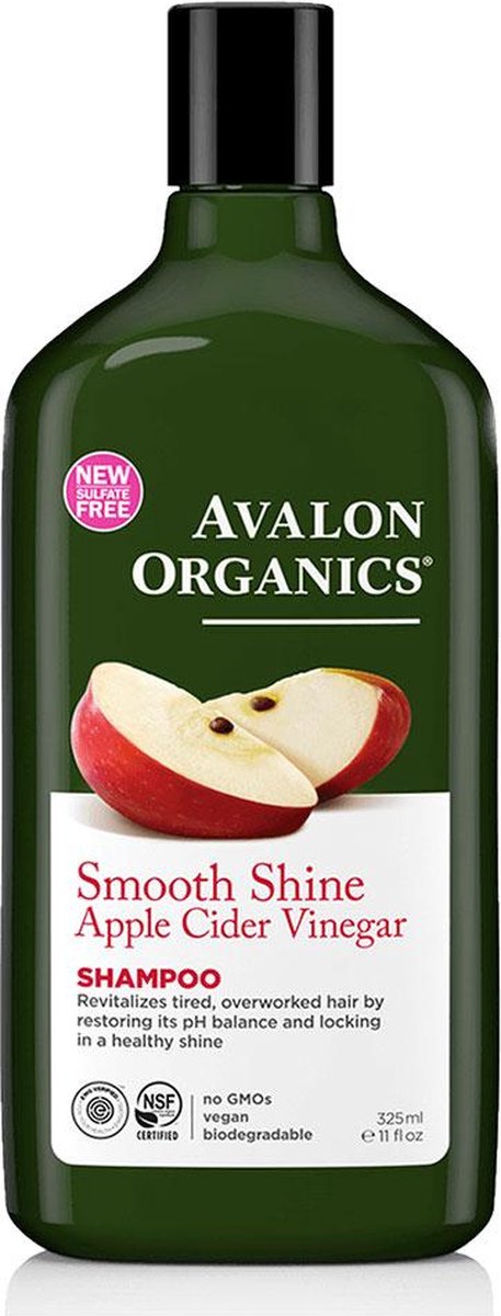 Avalon Organics Apple Cider Vinegar Shampoo 325ml