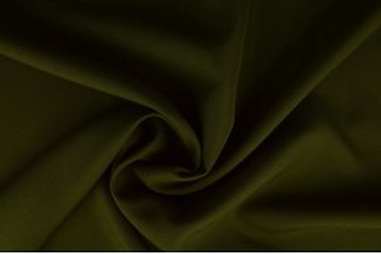 15 meter texture stof - Donker mosgroen - 100% polyester