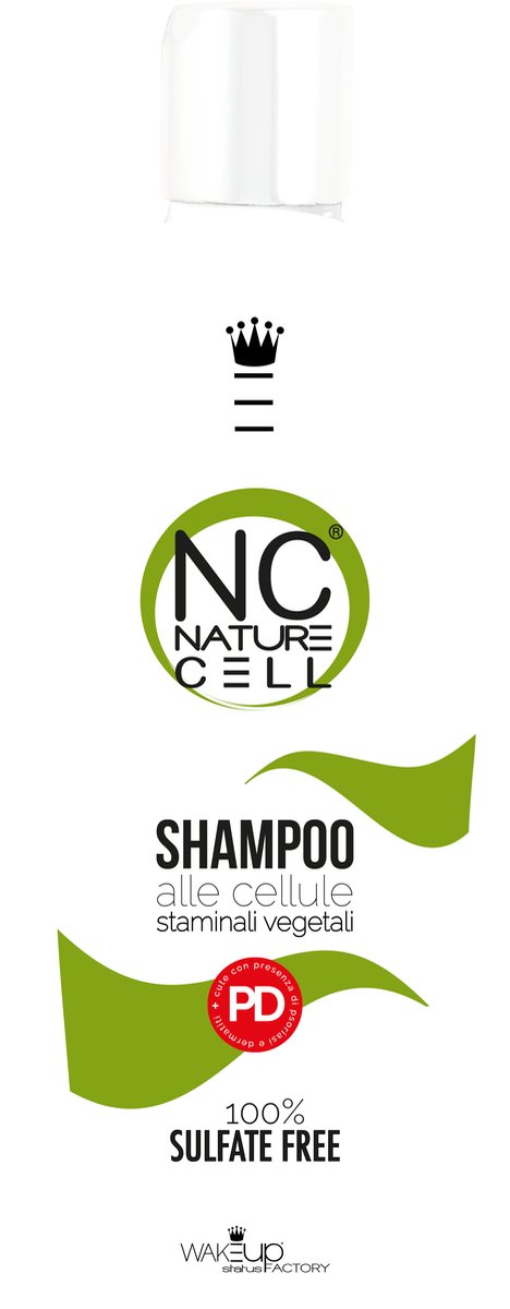 Shampoo Huid Eczeem Psoriasis NATURE CELL PD (medical) 250 ml - tegen psoriasis en hoofdhuidontsteking, zeer effectief dankzij plantenstamcellen , zonder SLS - PARABENS - ALLERGENEN - NIKKEL - DIETANOLAMINE
