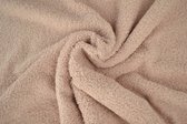 10 mètres de tissu éponge - Vieux rose - 90% coton - 10% polyester
