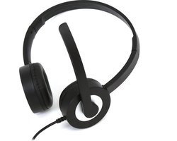 Platinet FH5400 On ear Koptelefoon met microfoon - Zwart