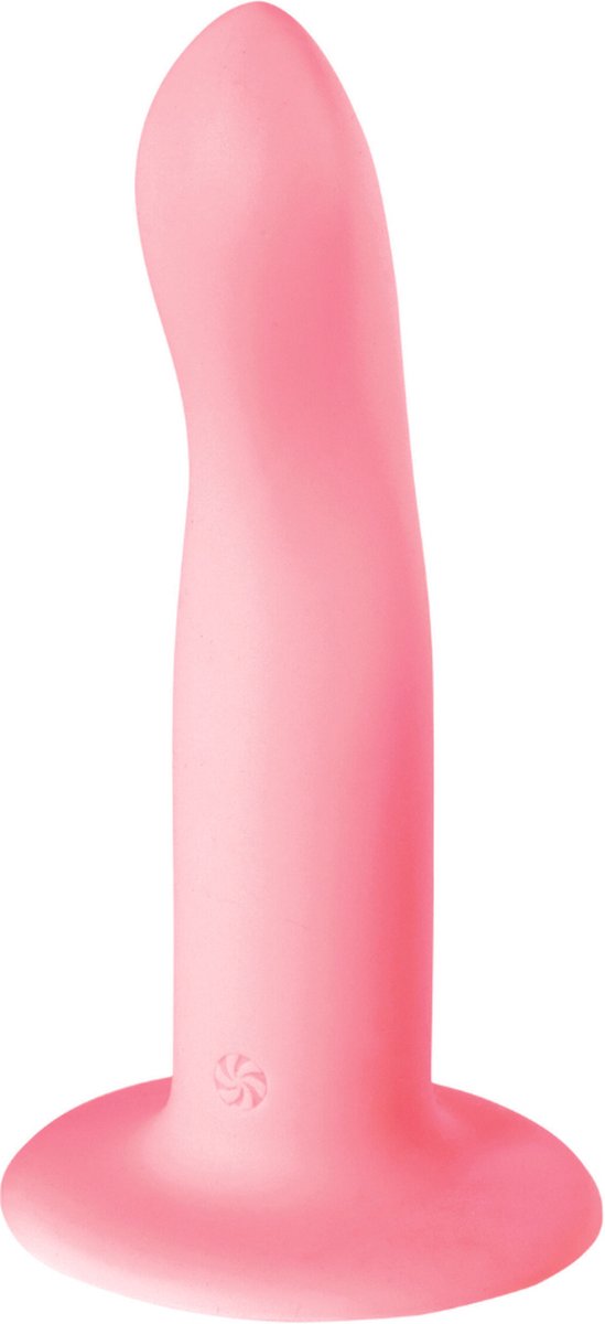 Goedkoopste Dildo - Flexibel met G-Spot - Prostaat Stimulator - Flow Stray - 100 Siliconen - Roze