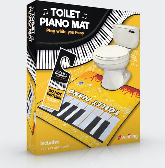 Winning Toilet Piano Mat - Muziekspeler | bol.com