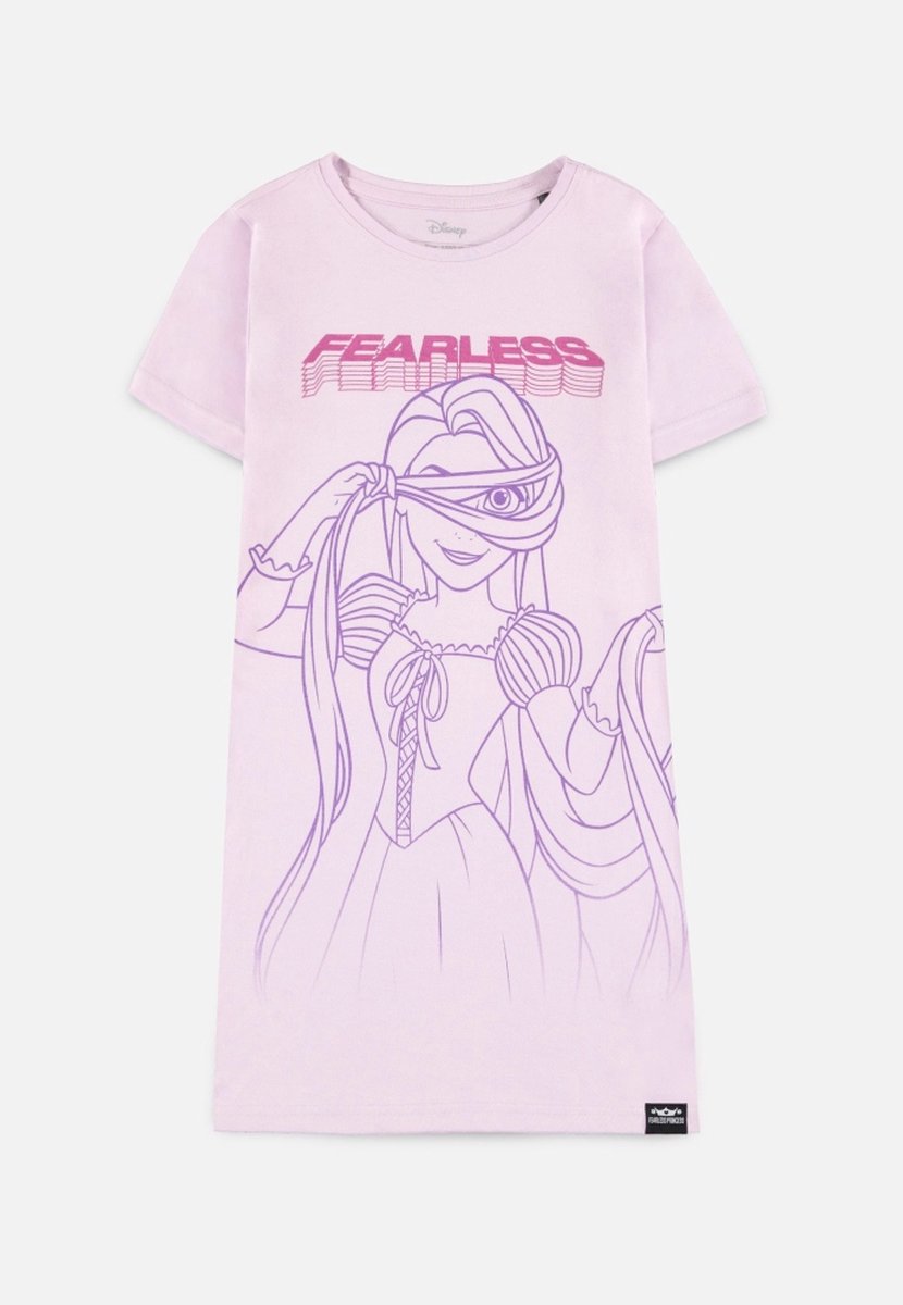 Disney Rapunzel Kinder Korte jurk -Kids 158/164- Fearless Princess Roze