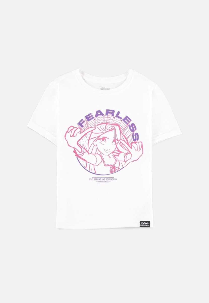 Disney Rapunzel Kinder Tshirt -Kids 122/128- Fearless Princess Wit