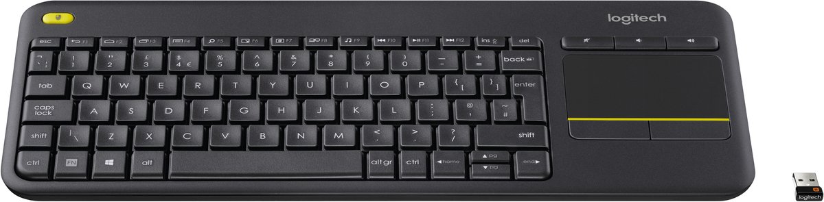 Logitech Wireless Touch Keyboard K400 Plus - Toetsenbord