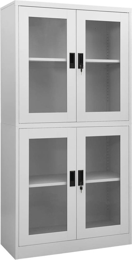 Buffet cuisine haut - 120 x 40 x 180 cm - avec étagères réglables 2