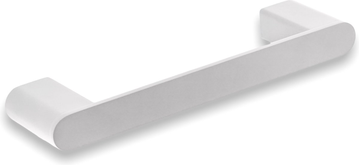 Handdoekstang YIRMI wit 25cm - HOYA Living handdoekstang wit metaal - handdoekenrekje - handdoekhaakje)