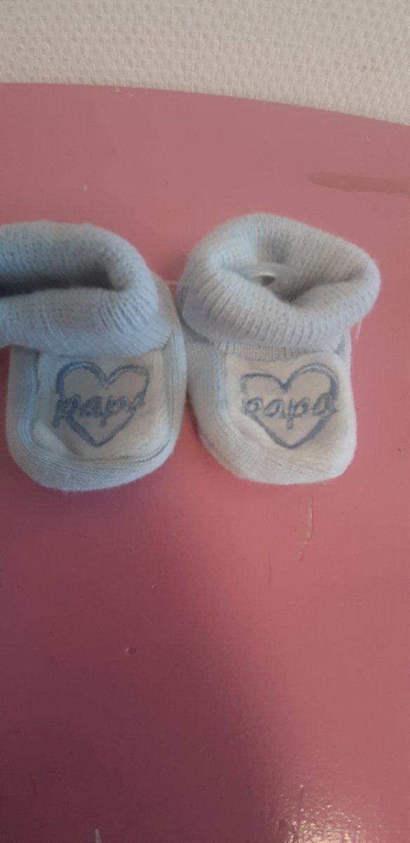 VIB - Babyslof - Blauw - Papa Hart