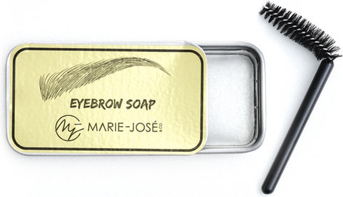 Marie-José & Co Brow Soap - Wenkbrauw Styling Zeep - Met water gebruiken - Kleurloos - Marie-José & Co