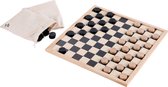 Longfield jeu d'échecs/dames complet avec sac en coton