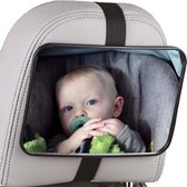 EZI MIRROR CLASSIC - Eco friendly - Rechthoekige auto spiegel baby - licht gebogen - achterbank - kind zien - duurzaam