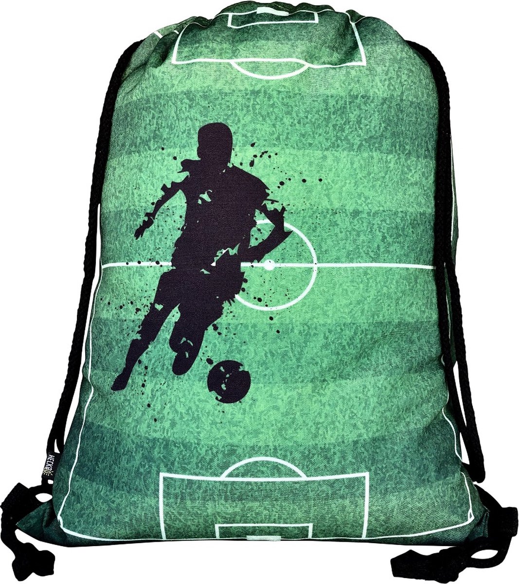 Turntas / zwemtas - rugzak voetbal. heckbo 32x40cm