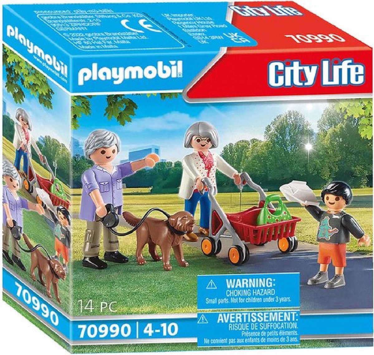 Playmobil City Life Grootouders met kleinkinderen - 70990 | bol.com