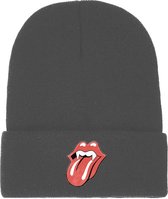 The Rolling Stones - Fang Tongue Beanie Muts - Zwart