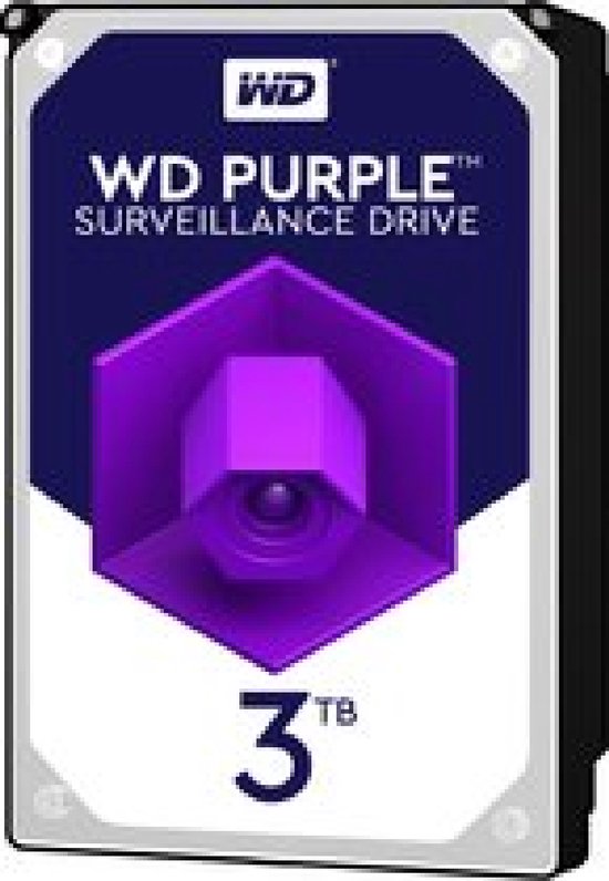 Western Digital WD Purple - Interne harde schijf 3.5 - 3 TB