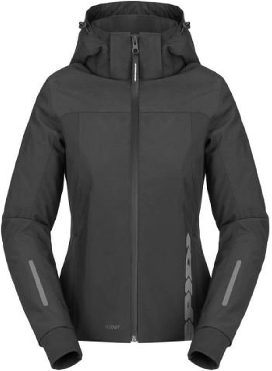 Spidi H2Out II Hoodie Dames Zwart - Jas