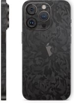 iPhone 14 Pro Max Skin Camouflage Zwart - Camo - 3M Sticker - Wrap