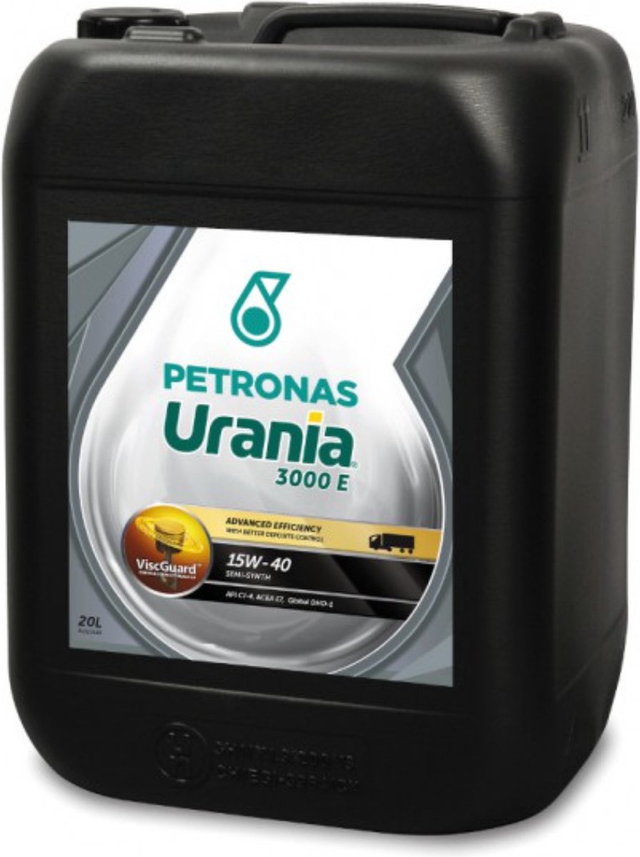 Petronas Urania 3000E 15W40 motorolie mineraal 20 liter