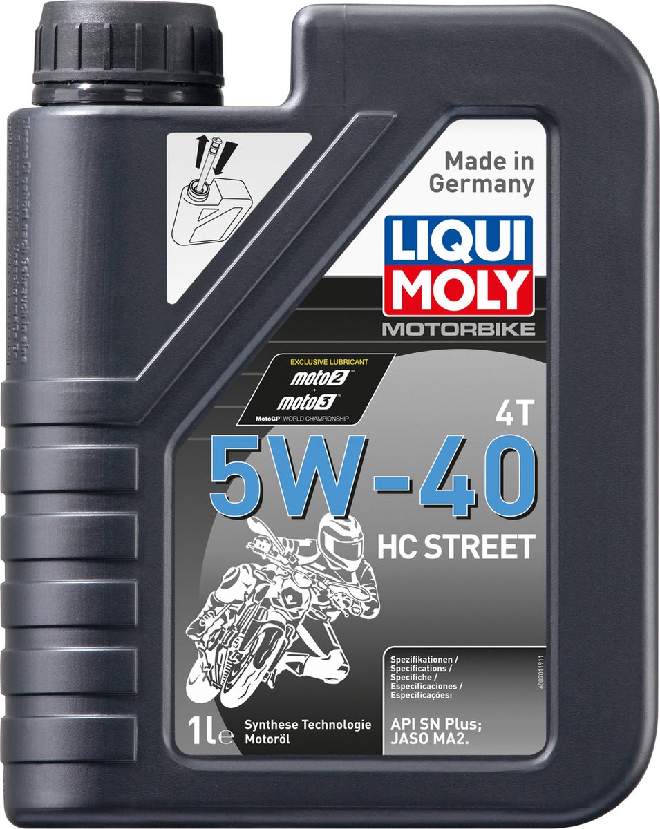 Motorolie Liqui Moly 4T 5W-40 Street (1L)