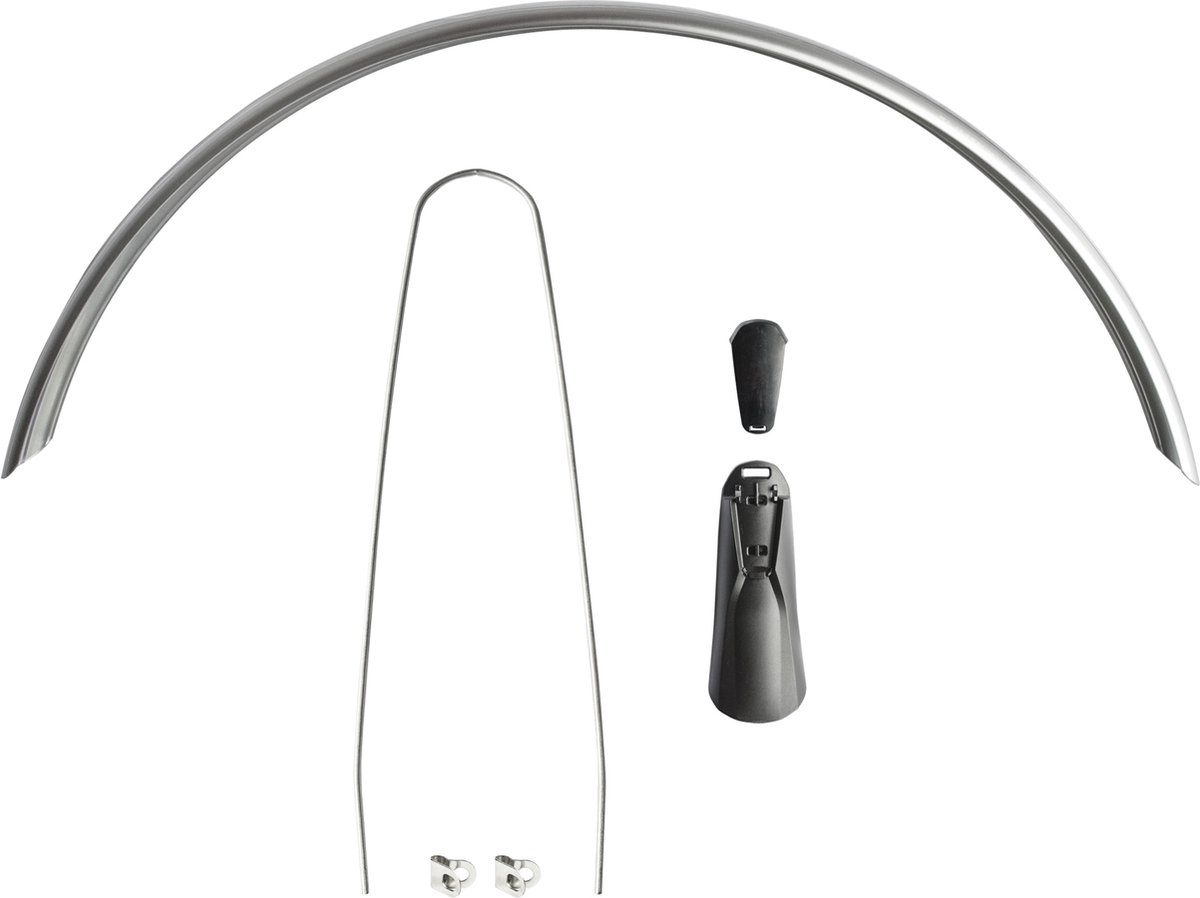 Eurofender Achterspatbord Snello 28 Inch 46 Mm Pvc Smoke