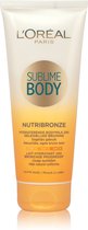 L’Oréal Paris Sublime Body Nutribronze Bodymilk Zelfbruiner - Lichte Huid - 200 ml - Zelfbruiner