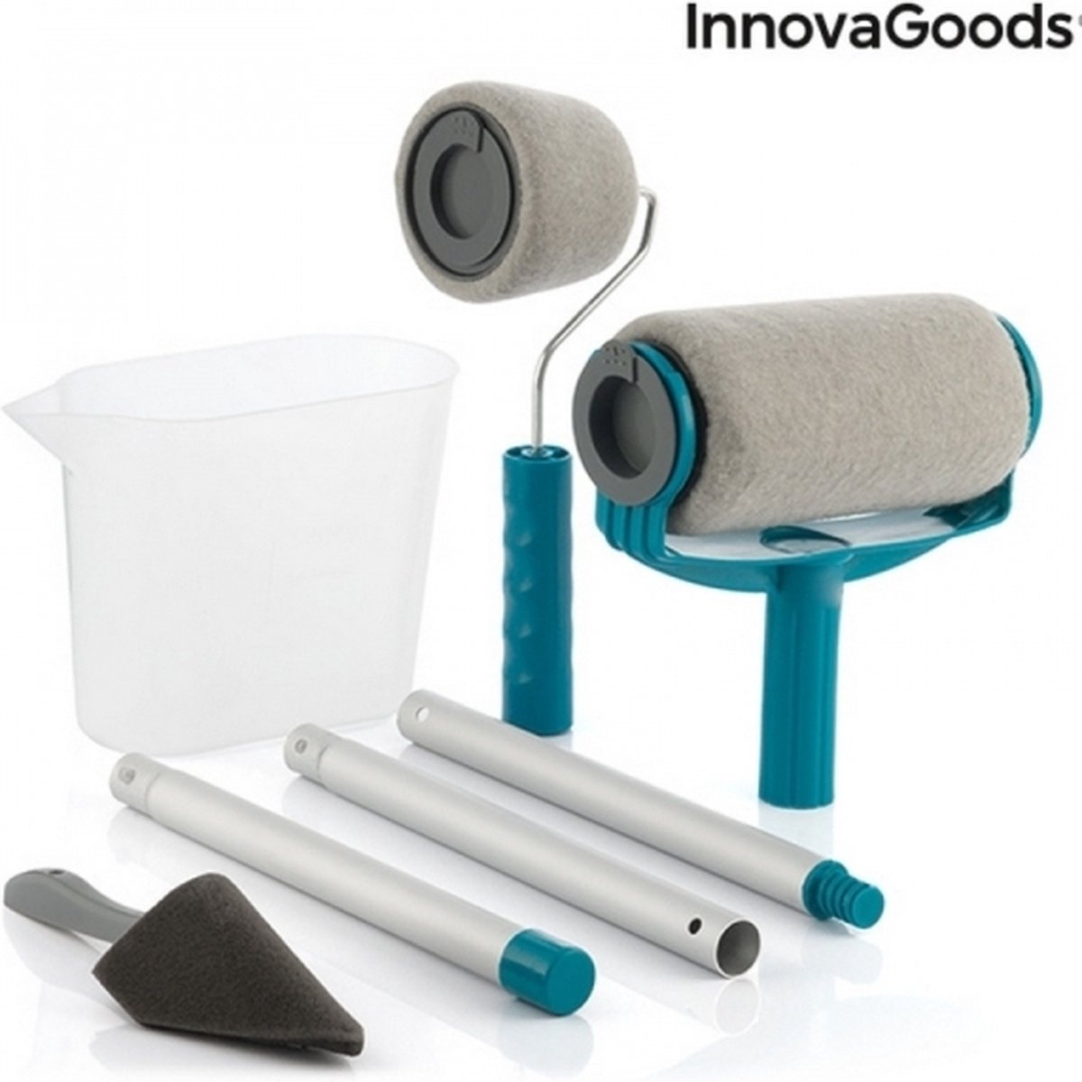 SET NAVULBARE ANTIDRUP VERFROLLERS VERFROLLER MET RESERVOIR ANTIDRUP ROLLER